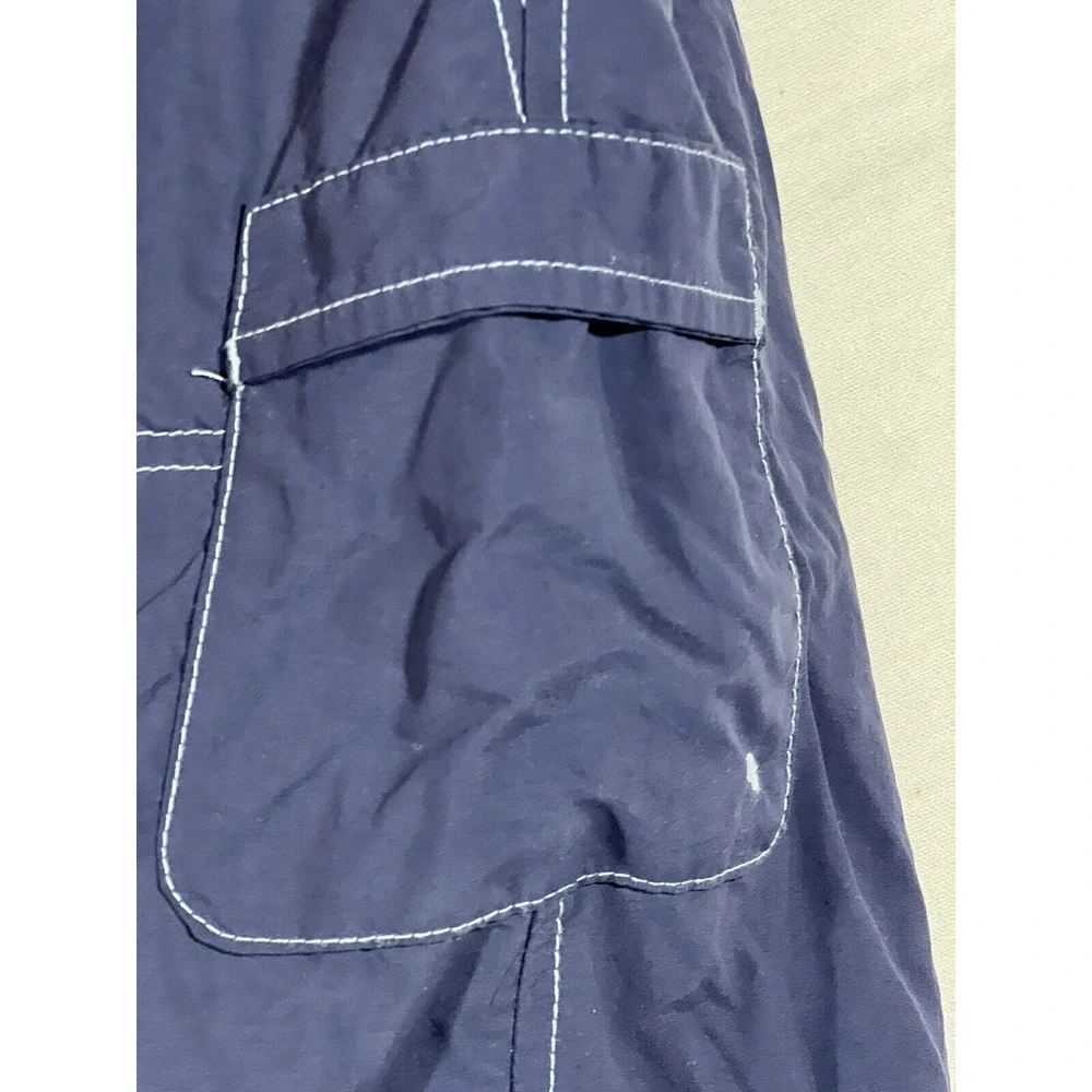 Columbia Cargo Shorts Mens 2XL Blue Hiking Gorpcore Outdoor Utility Trail